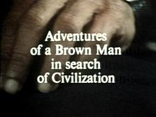 Adventures of a Brown Man in Search of Civilization : Kinoposter