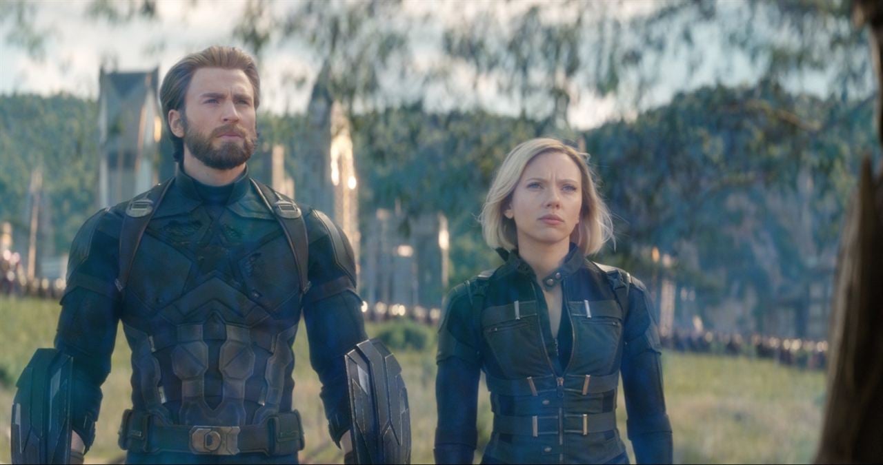Avengers 3: Infinity War : Bild Scarlett Johansson, Chris Evans