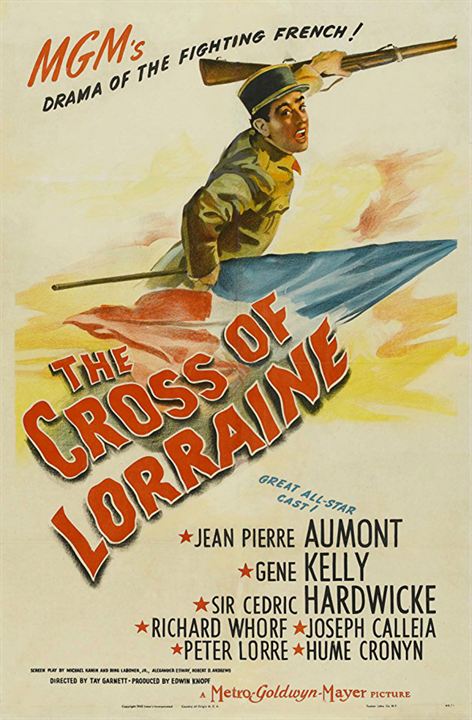 The Cross of Lorraine : Kinoposter