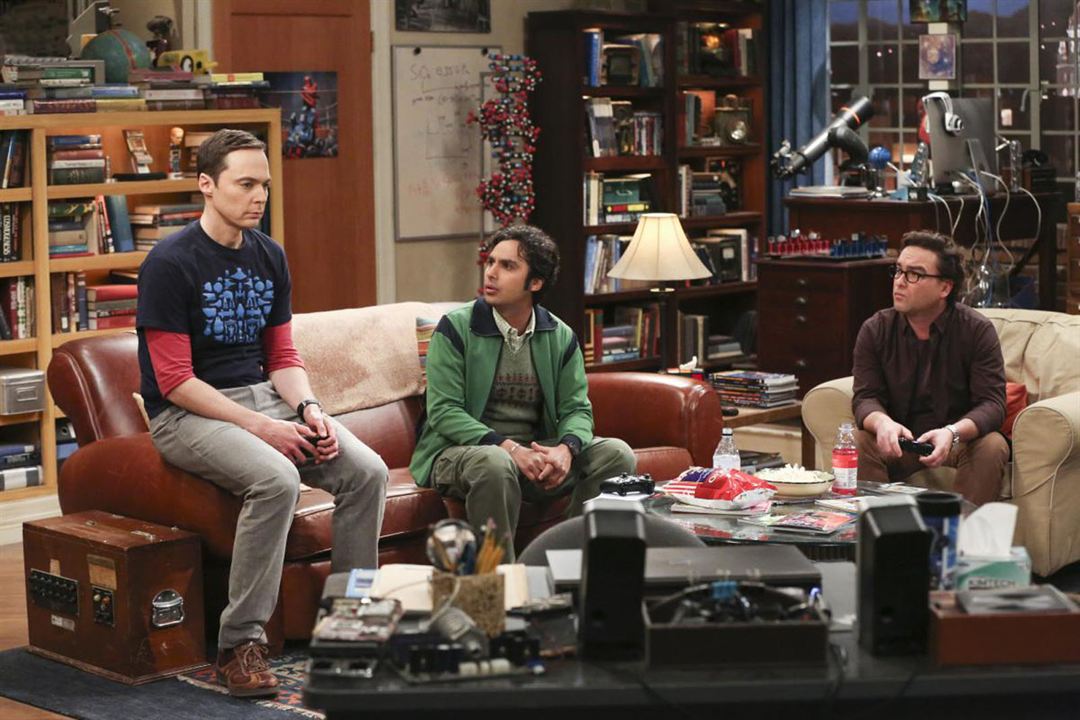 The Big Bang Theory : Bild Johnny Galecki, Jim Parsons, Kunal Nayyar