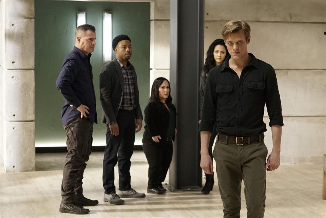 MacGyver (2016) : Bild Tristin Mays, Lucas Till, Meredith Eaton, George Eads, Justin Hires