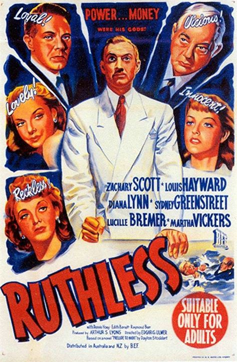 Ruthless : Kinoposter