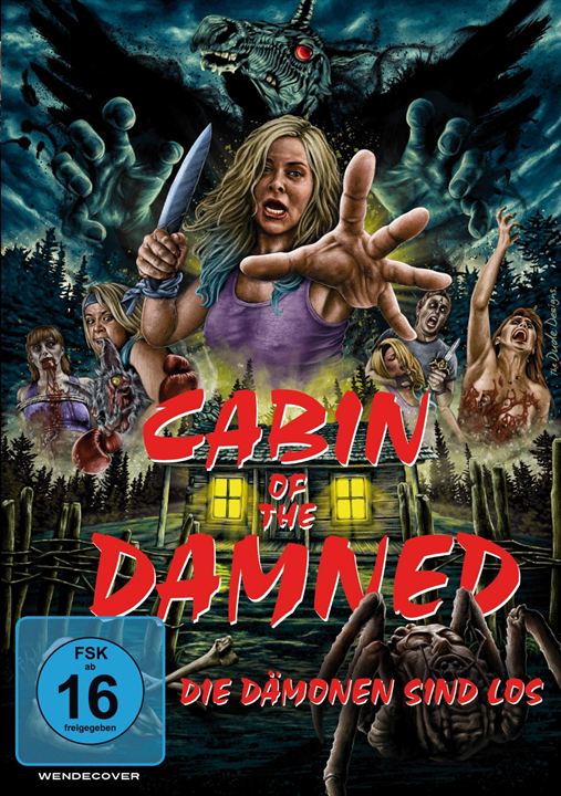 Cabin of the Damned - Die Dämonen sind los : Kinoposter