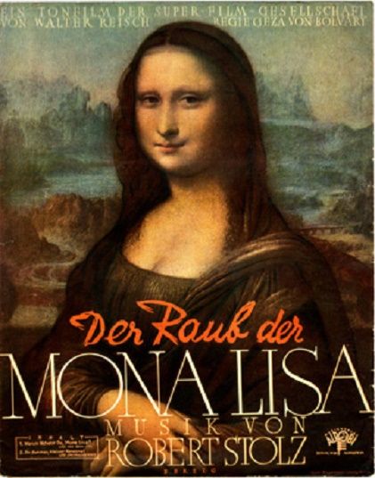 Der Raub der Mona Lisa : Kinoposter
