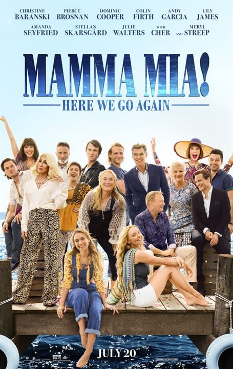 Mamma Mia 2: Here We Go Again : Kinoposter