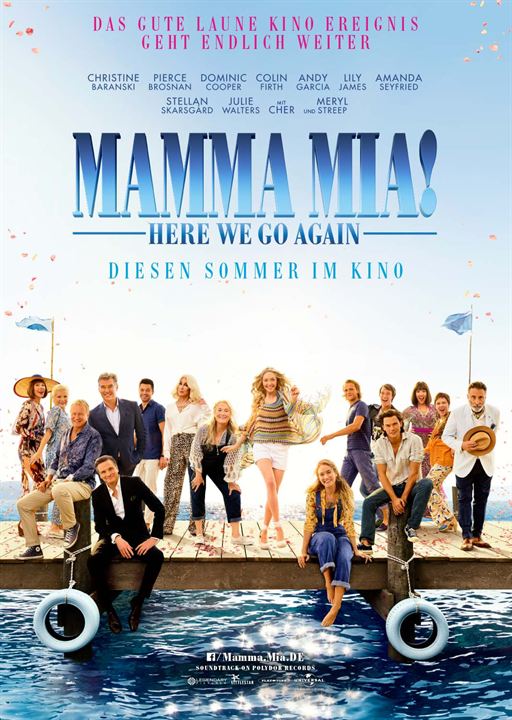 Mamma Mia 2: Here We Go Again : Kinoposter