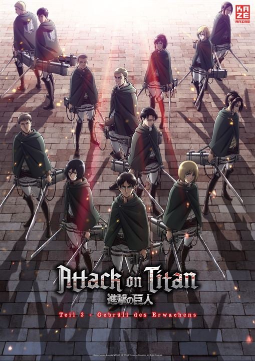 Attack On Titan 3: Gebrüll des Erwachens : Kinoposter