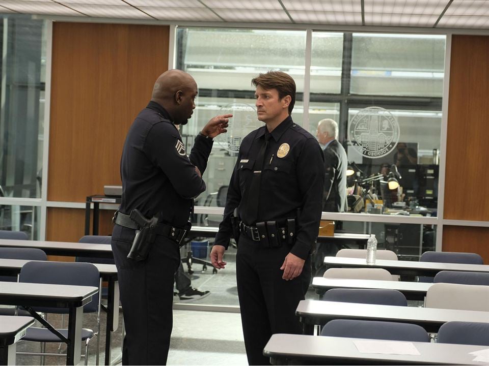 The Rookie : Bild Richard T. Jones, Nathan Fillion