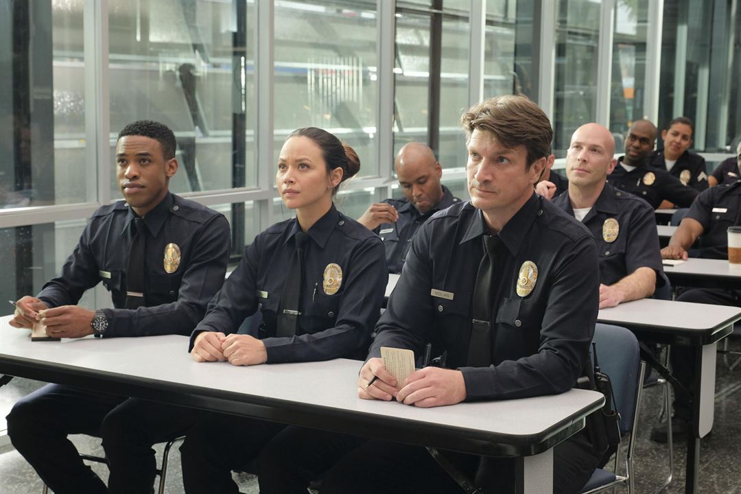 The Rookie : Bild Melissa O'Neil, Titus Makin Jr., Nathan Fillion