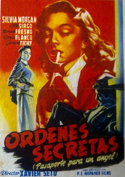 Órdenes secretas (Pasaporte para un ángel) : Kinoposter
