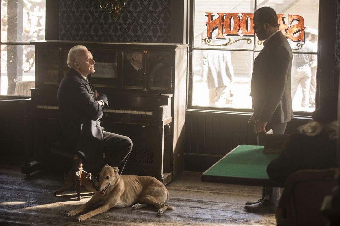 Westworld : Bild Jeffrey Wright, Anthony Hopkins