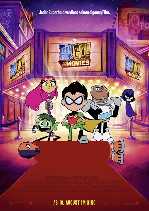 Teen Titans GO! To The Movies : Kinoposter