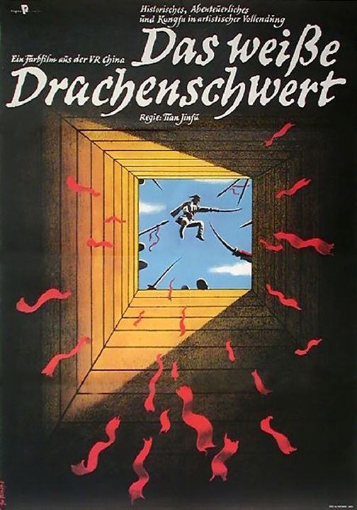 Das weiße Drachenschwert : Kinoposter