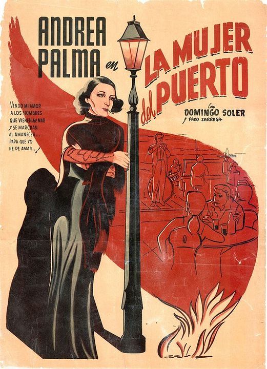 La Mujer del puerto : Kinoposter