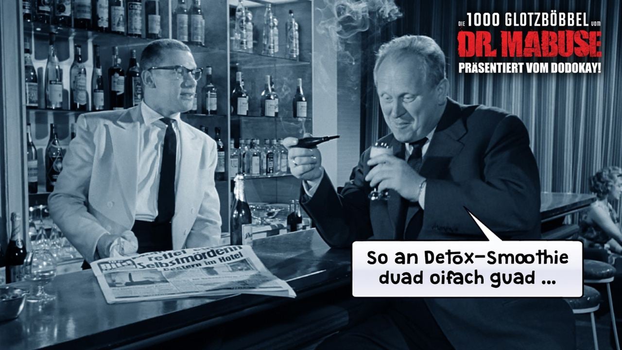 Die 1000 Glotzböbbel vom Dr. Mabuse : Bild Gert Fröbe, Wolfgang Völz
