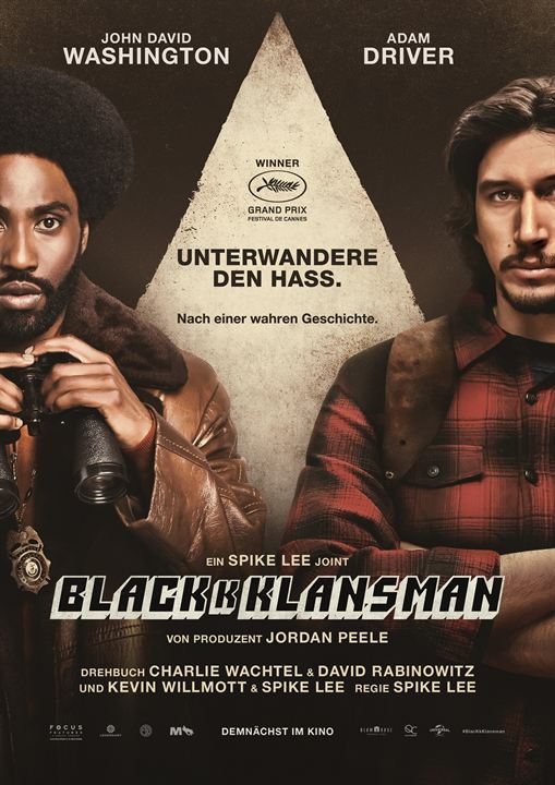 BlacKkKlansman : Kinoposter