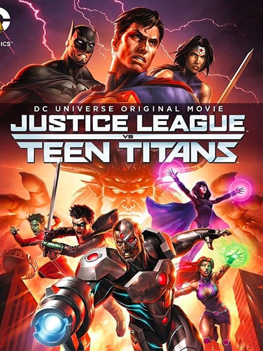 Justice League Vs. Teen Titans : Kinoposter