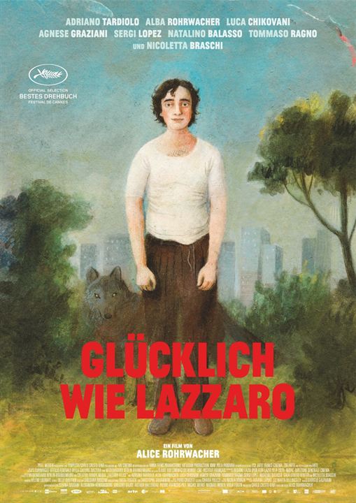 Glücklich wie Lazzaro : Kinoposter