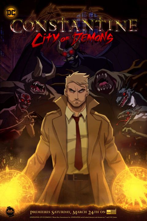 DC: Constantine: City of Demons: The Movie : Kinoposter