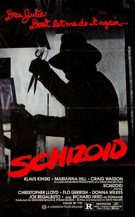 Schizoid : Kinoposter