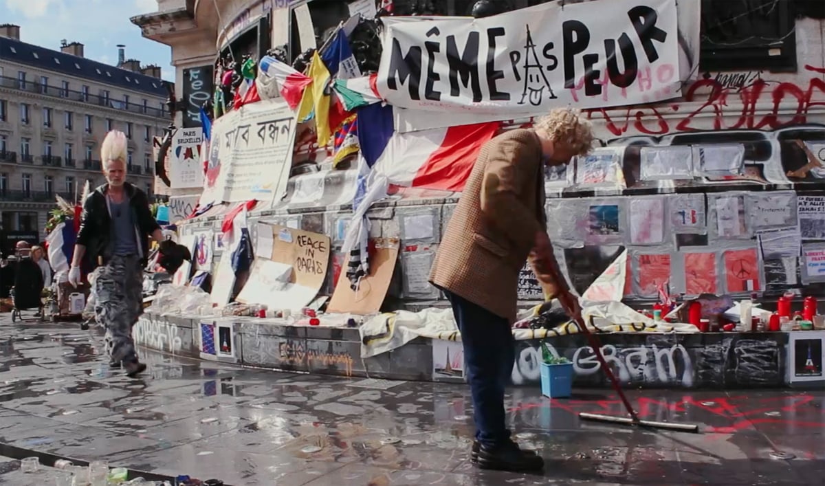 Place de la République, printemps 2016 : Bild