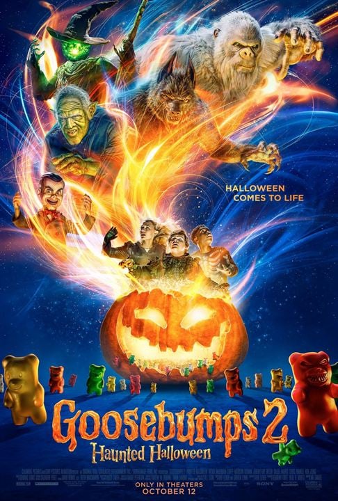 Gänsehaut 2: Gruseliges Halloween : Kinoposter