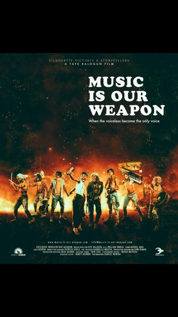 Music Is Our Weapon : Kinoposter