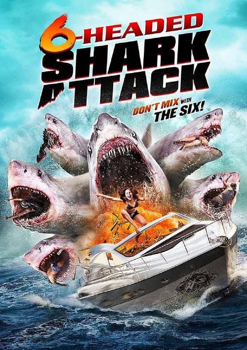 6-Headed Shark Attack : Kinoposter