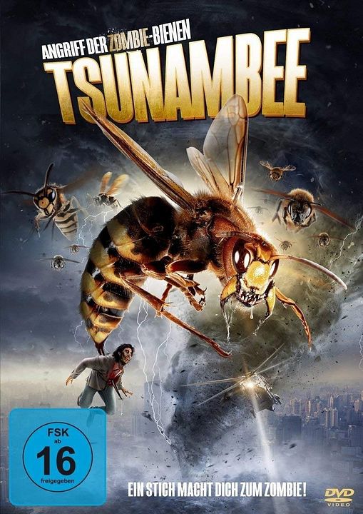 Tsunambee - Angriff der Zombie-Bienen : Kinoposter