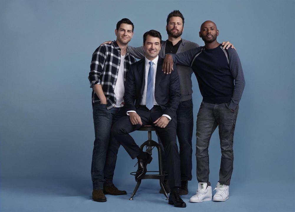 Bild Ron Livingston, James Roday Rodriguez, Romany Malco, David Giuntoli