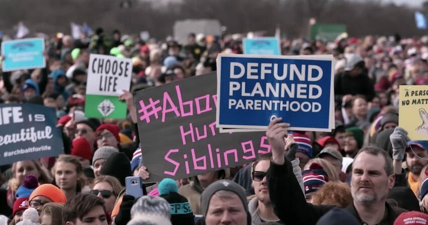 Selbstbestimmung ./. Politik - Abtreibung in den USA : Bild