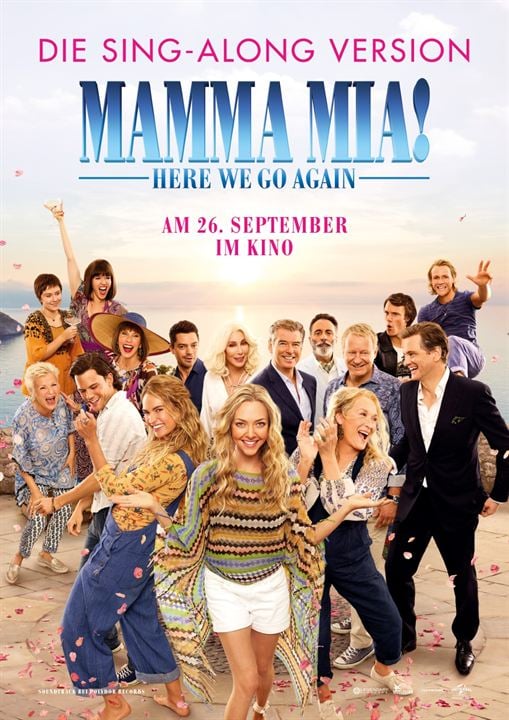 Poster Zum Film Mamma Mia 2 Here We Go Again Bild 4 Auf 54 Filmstarts De