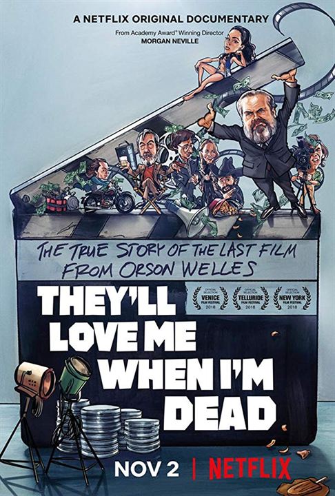 Sie werden mich lieben, wenn ich tot bin : Kinoposter