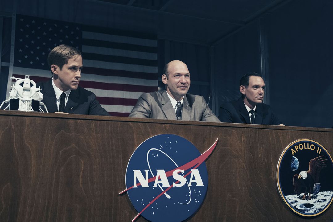 Aufbruch zum Mond : Bild Ryan Gosling, Kyle Chandler