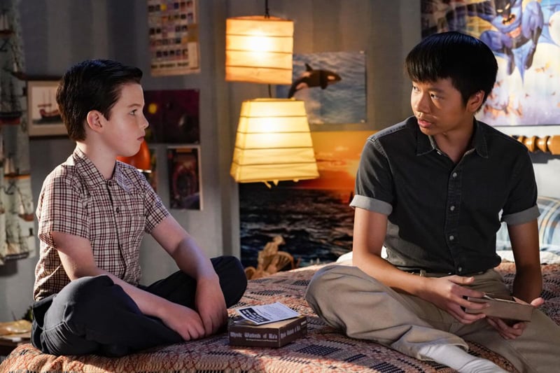 Young Sheldon : Bild Iain Armitage, Ryan Phuong