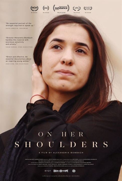 On Her Shoulders : Kinoposter