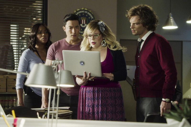 Criminal Minds : Bild Kirsten Vangsness, Matthew Gray Gubler, Aisha Tyler, Daniel Henney