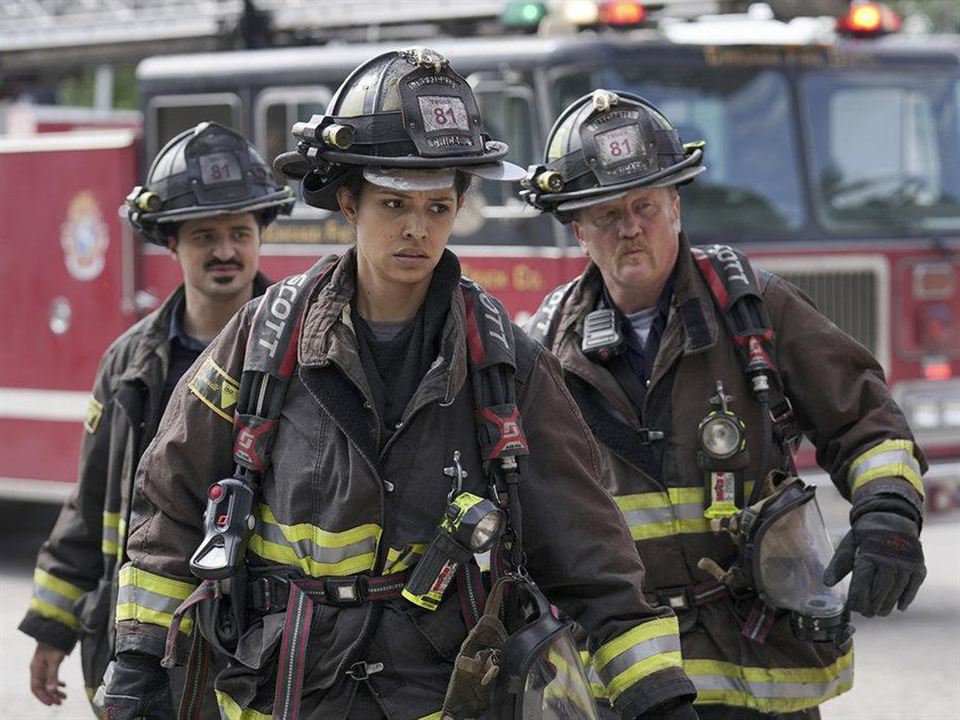 Chicago Fire : Bild Christian Stolte, Miranda Rae Mayo, Yuri Sardarov