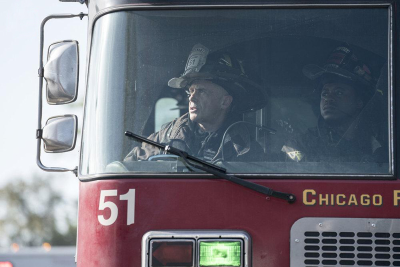 Chicago Fire : Bild David Eigenberg, Daniel Kyri