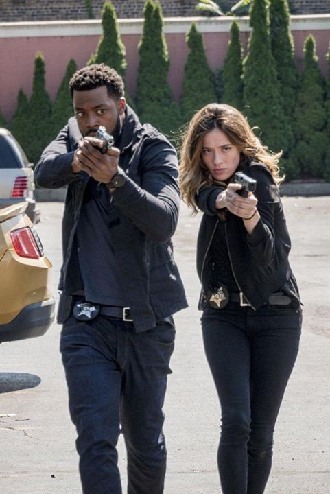 Chicago PD : Bild Marina Squerciati, LaRoyce Hawkins