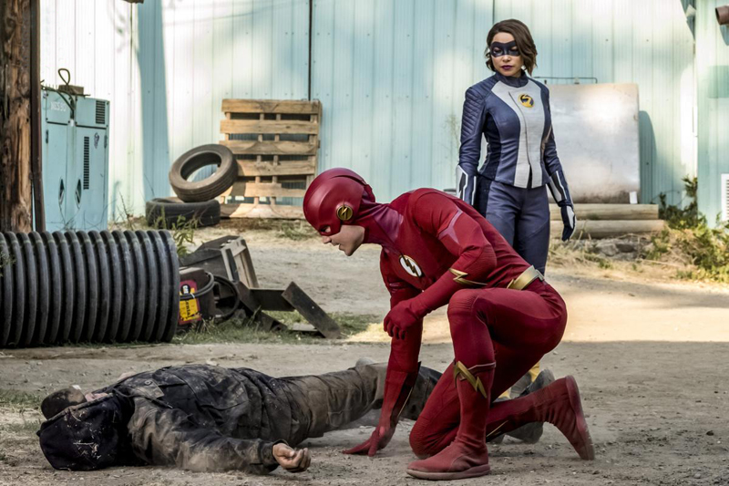 The Flash : Bild Grant Gustin, Jessica Parker Kennedy