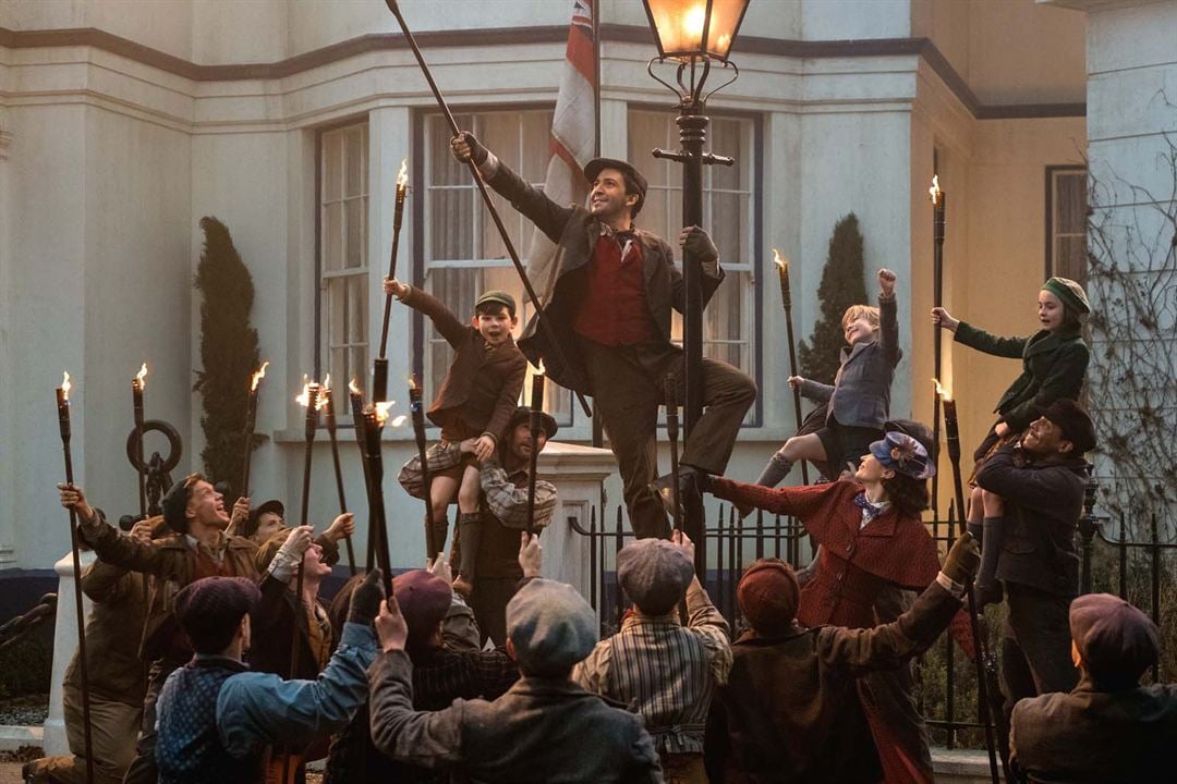 Mary Poppins' Rückkehr : Bild Emily Blunt, Lin-Manuel Miranda