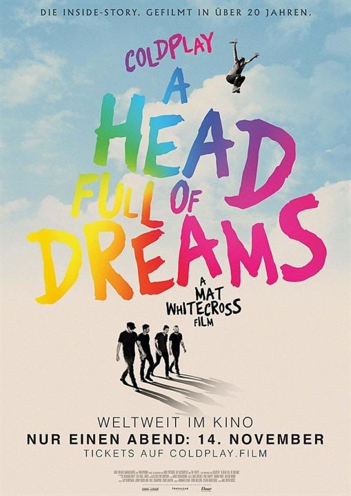 Coldplay: A Head Full Of Dreams : Kinoposter