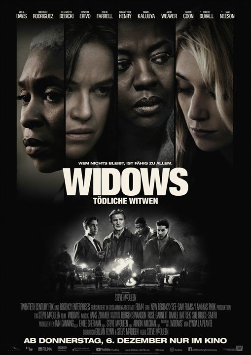 Widows - Tödliche Witwen : Kinoposter