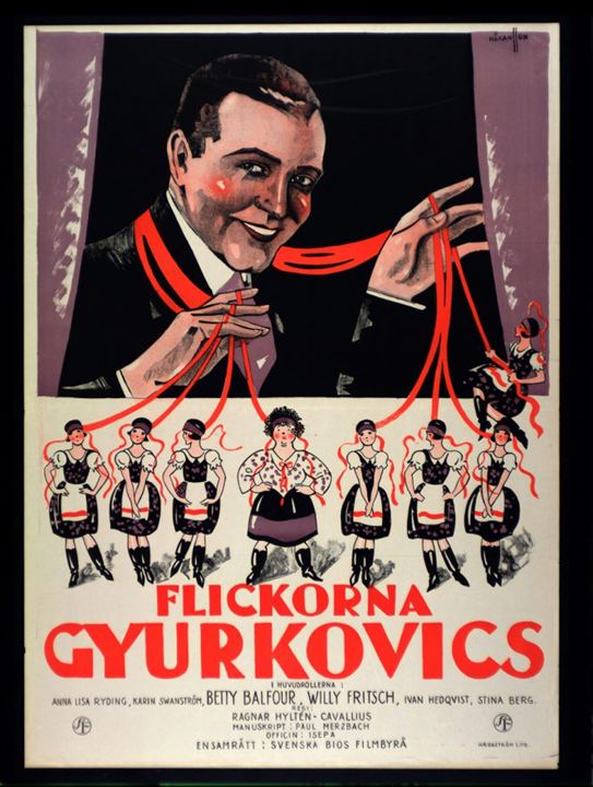 Die sieben Töchter der Frau Gyurkovics : Kinoposter