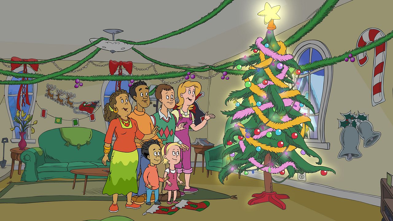 Der Kater mit Hut feiert Weihnachten : Bild