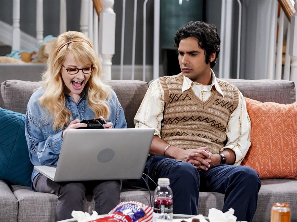 The Big Bang Theory : Bild Melissa Rauch, Kunal Nayyar