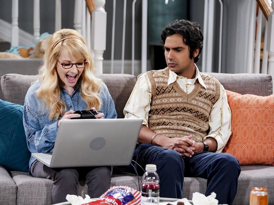 The Big Bang Theory : Bild Kunal Nayyar, Melissa Rauch