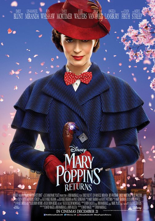 Mary Poppins' Rückkehr : Kinoposter