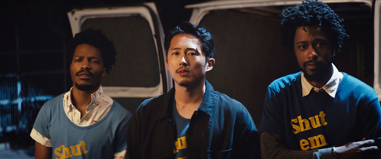 Sorry To Bother You : Bild Steven Yeun, Lakeith Stanfield, Jermaine Fowler